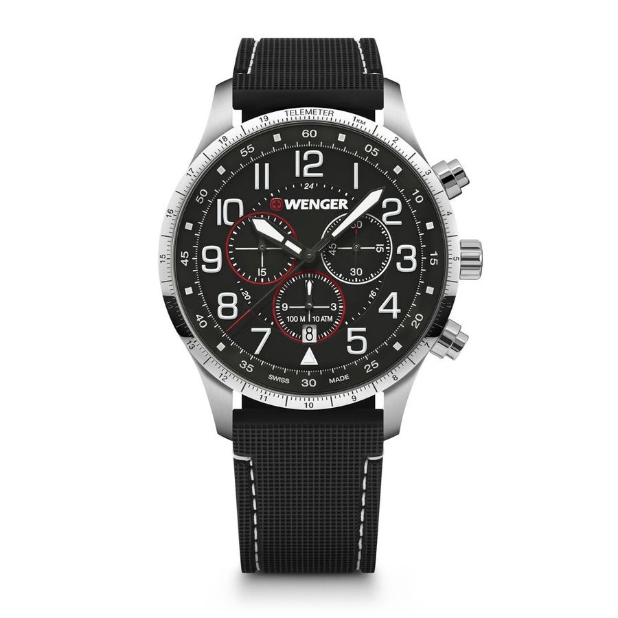 Relogio-Masculino-Wenger-Attitude-Chrono-Preto