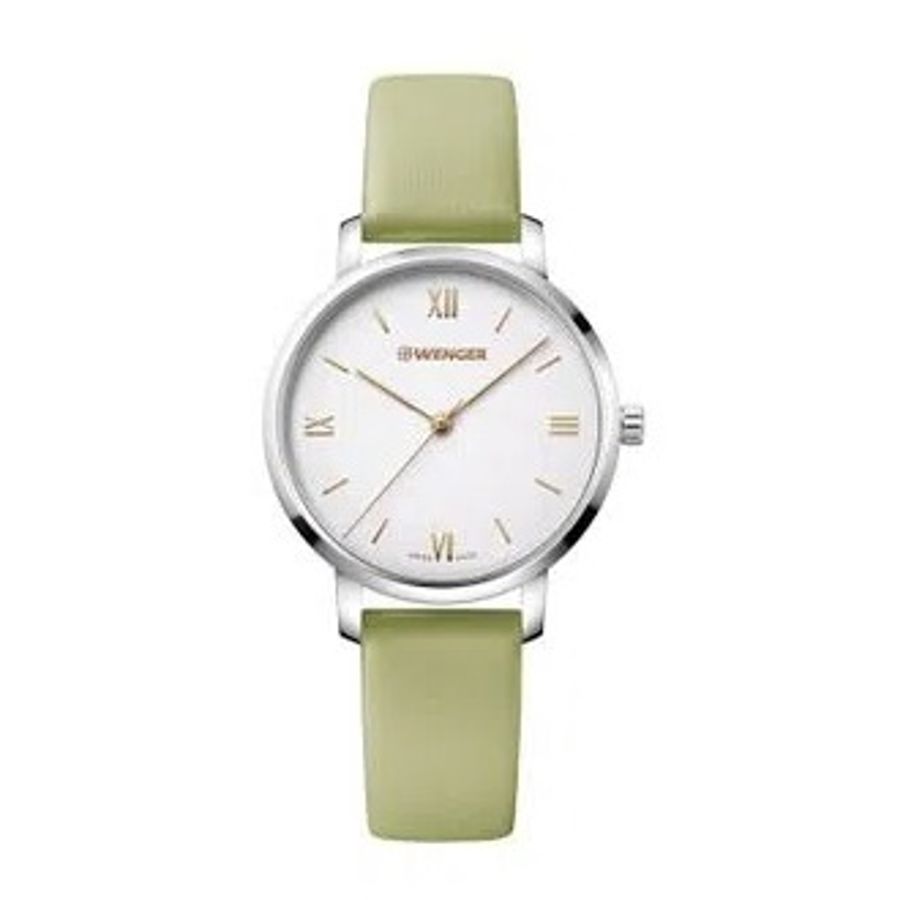 Relogio-Feminino-Wenger-Metropolitan-Donnissima-Verde