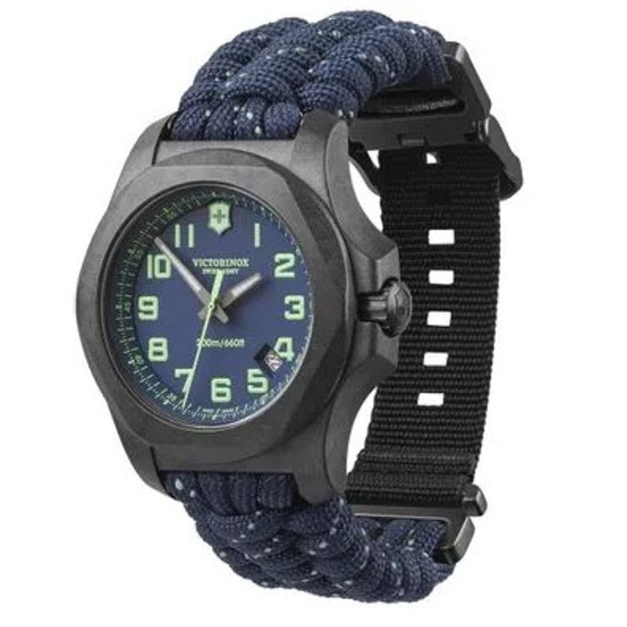 Rel-Vsa-Inox-Carbon-Mostrador-Azul-Pulseira-Paracord-Azul