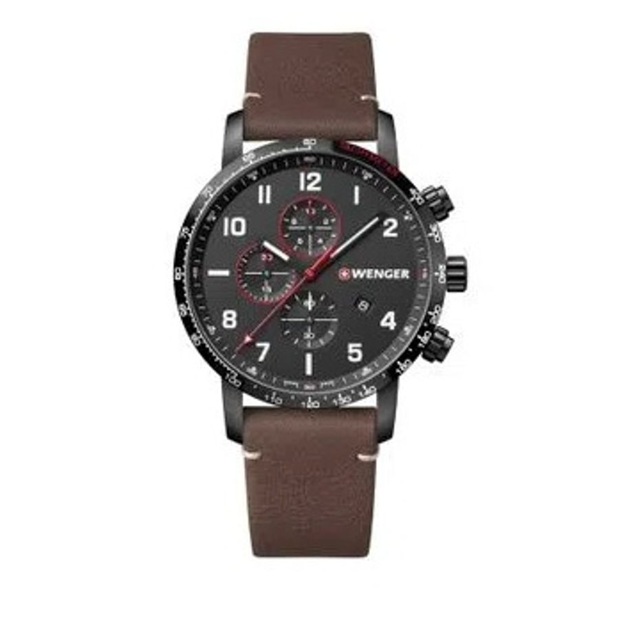Relogio-Masculino-Wenger-Attitude-Chrono-Marrom