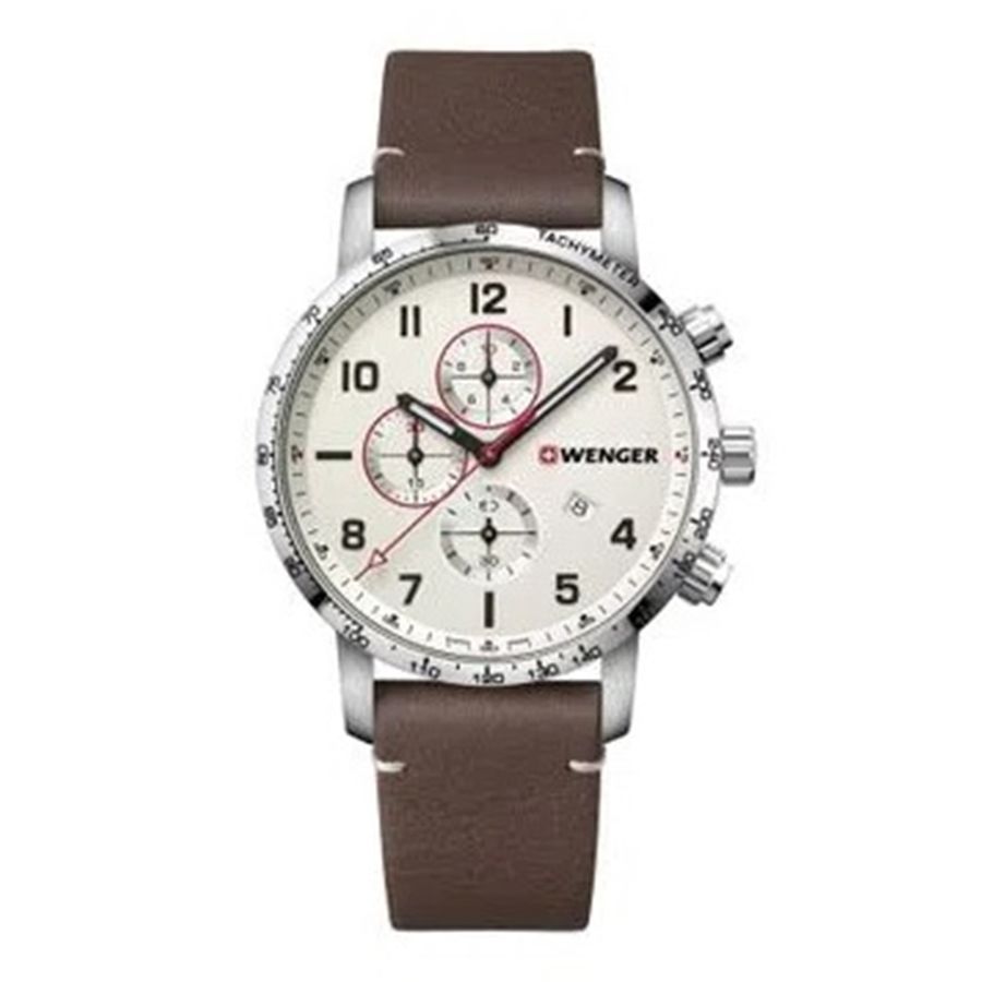 Relogio-Masculino-Wenger-Attitude-Chrono-Marrom