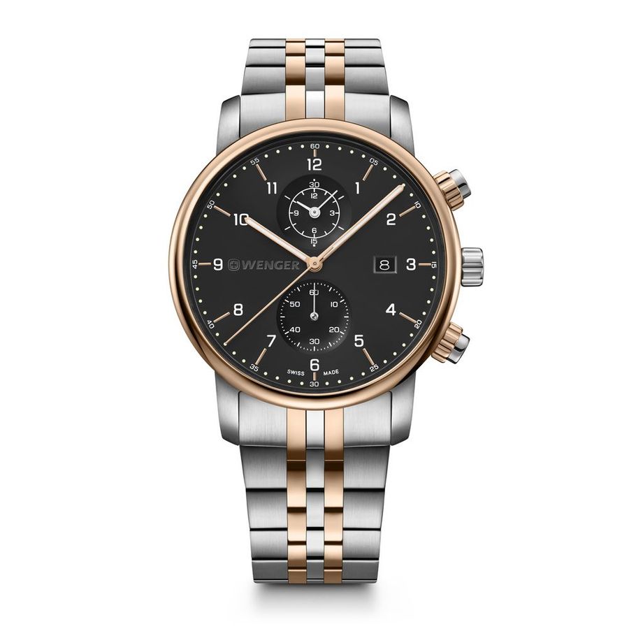 Relogio-Masculino-Wenger-Urban-Classic-Chrono-Prata-e-Dourado
