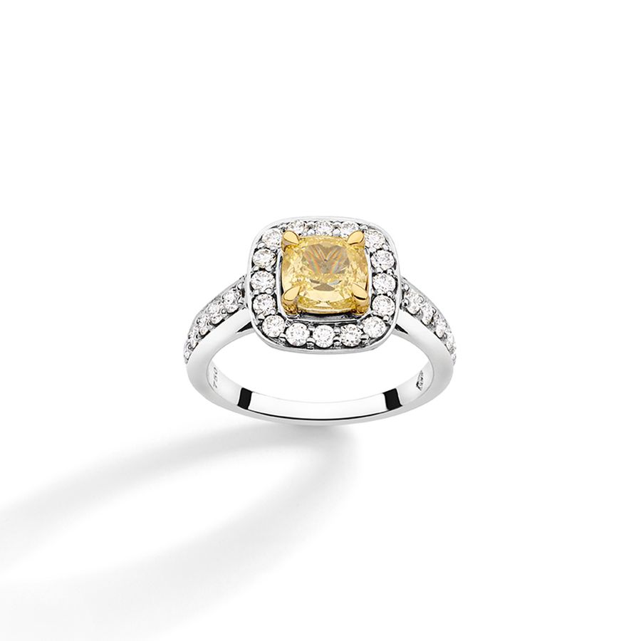 Solitario-109ct-4-garras-lapidacao-Cushion-Fancy-Yellow