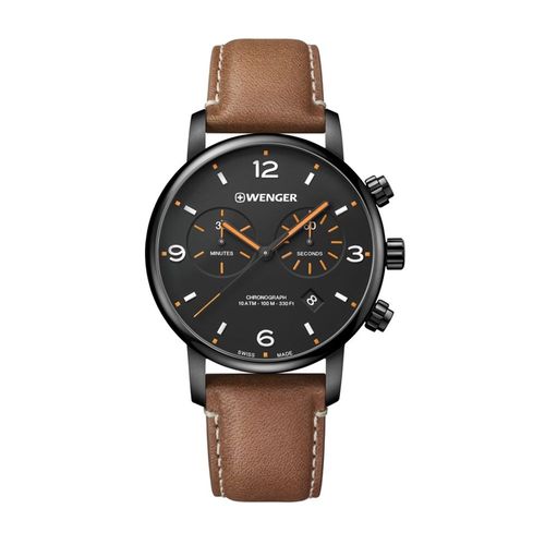 Relogio-Masculino-Wenger-Urban-Metropolitan-Chrono-Marrom