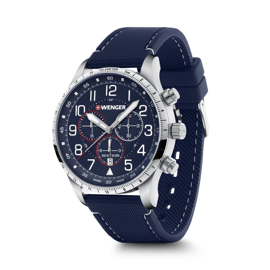 Relogio-Masculino-Wenger-Attitude-Chrono-Azul