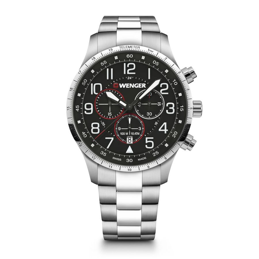 Relogio-Masculino-Wenger-Attitude-Chrono-Preto