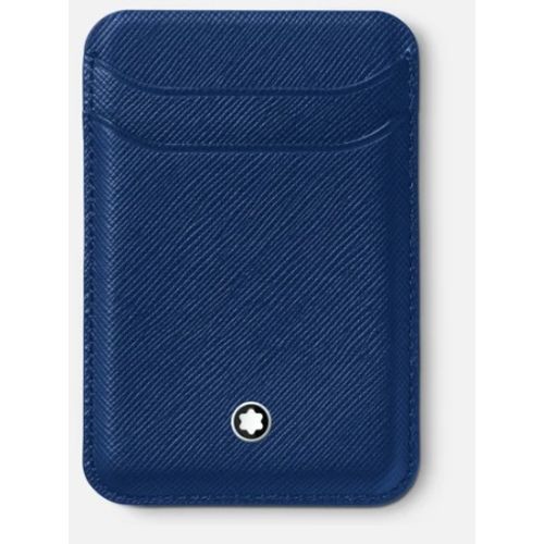 Sartorial-Carteira-2cc-Iphone-MegaSafe-Azul