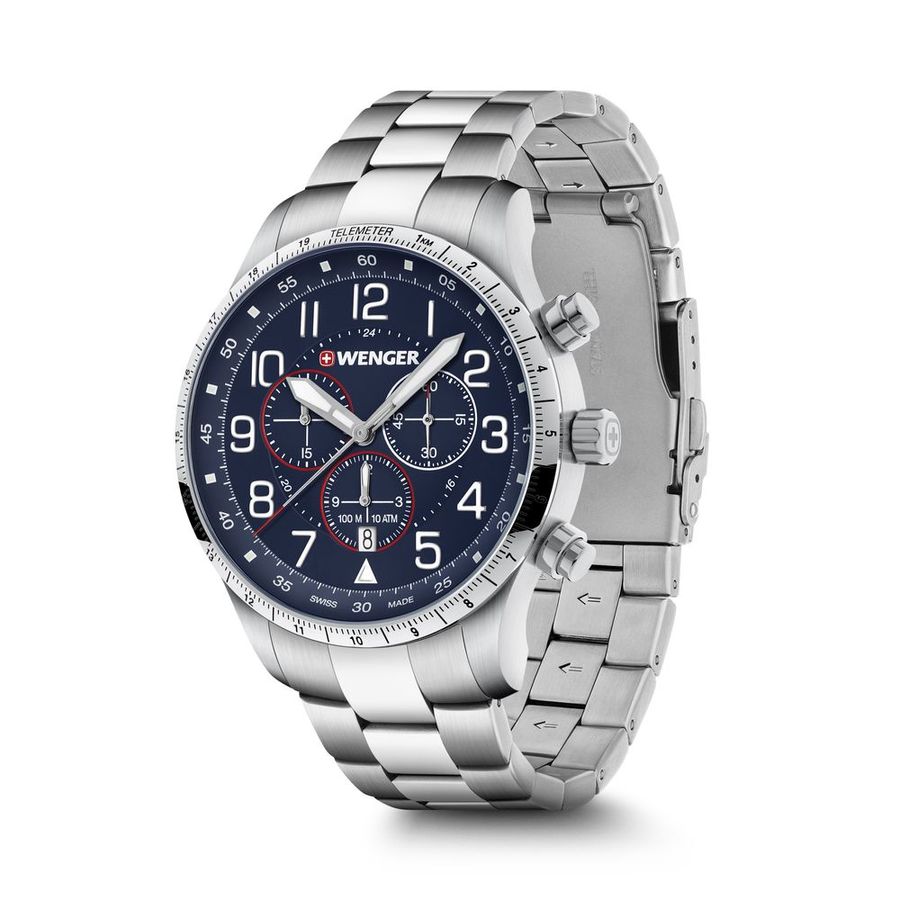 Relogio-Masculino-Wenger-Attitude-Chrono-Azul